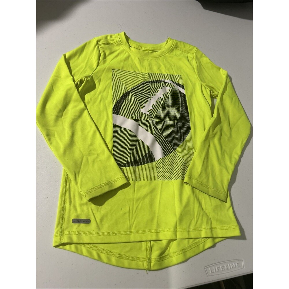 Jumping Beans Boys Long Sleeve Shirt With Football-Size 7